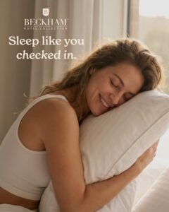 Beckham Hotel Collection pillows in standard pillowcase